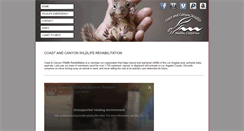 Desktop Screenshot of coastandcanyonwildlife.org